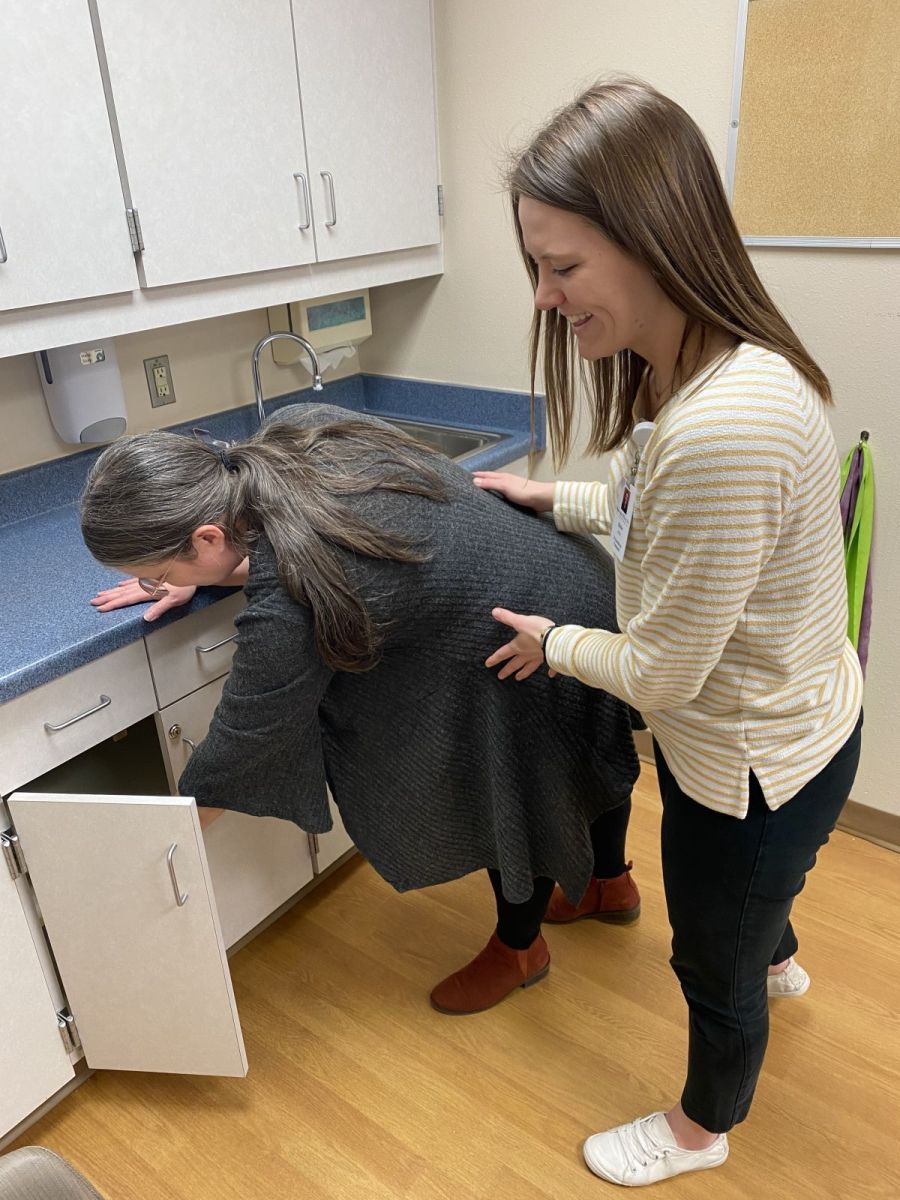 Image of Patient receiving therapy in Taylor Physical Therapy's Easy Street Easy Street Image